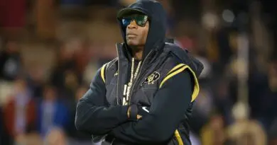 deion sanders colorado on sidelines