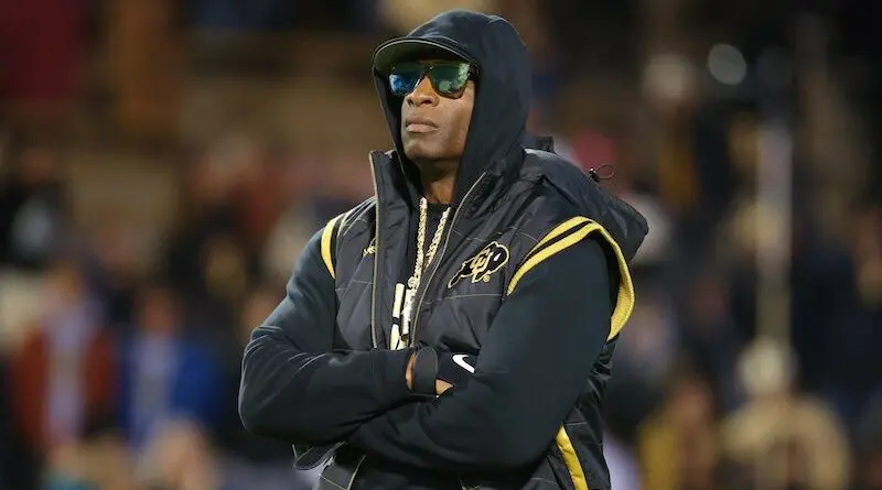 deion sanders colorado on sidelines