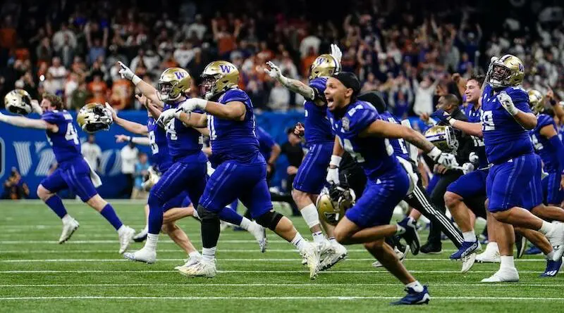 uw after defeating texas in 2024 sugar bowl