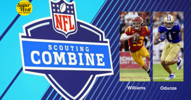 USC's Caleb Williams ad Washington's Rome Odunze are expected to go high in the 2024 NFL Draft