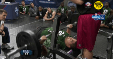 Oregon State's Stephen Paea set the NFL Combine bench press record in 2011. | NFL Network
