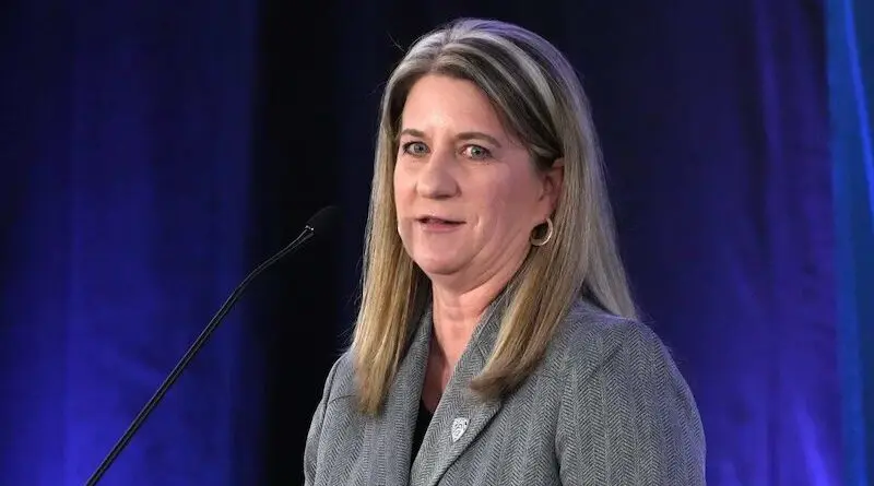 New Pac-12 Commissioner Teresa Gould
