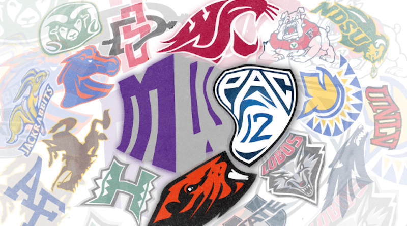 Pac-12 and Mountain West conferences image
