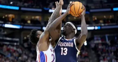 Gonzaga defeated Kansas in the Second Round of the 2024 NCAA Tournament