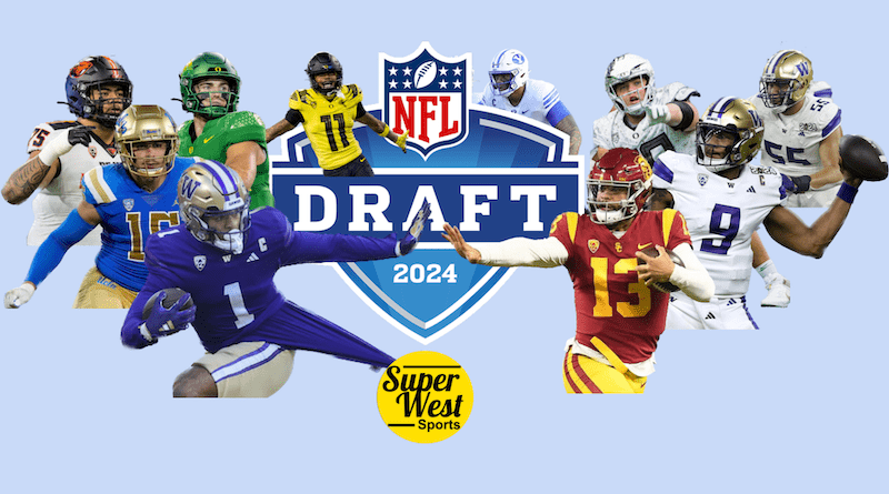 Several SuperWest football players are expected to be drafted high in the 2024 NFL Draft.