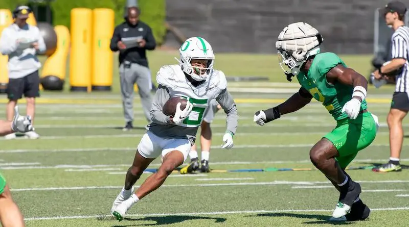 Oregon spring practice 2024