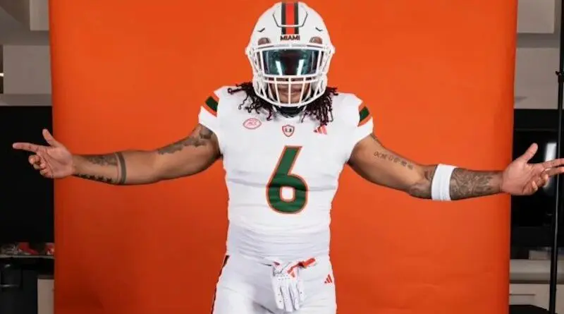 Former Oregon State running back and Miami transfer Damien Martinez