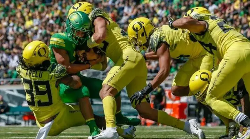 Oregon football spring game in 2023