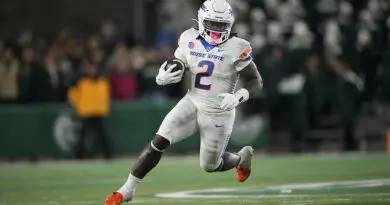 Boise State running back Ashton Jeanty seen against Colorado State on Oct. 14, 2023
