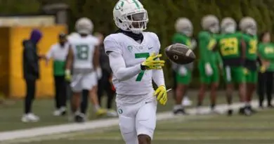 Former Texas A&M receiver is one of several talented players in Oregon's strong transfer class