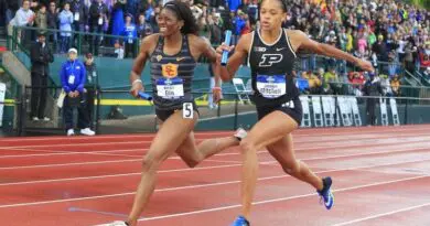 Former Pac-12 T&F programs Oregon, UCLA, USC and UW may find competition in the Big Ten tougher than history suggests.