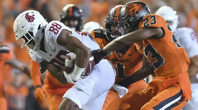 Oregon State football vs. Washington State in 2022