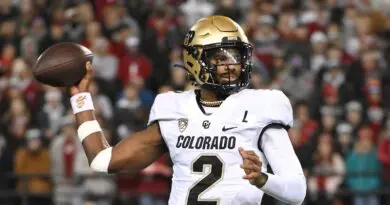 Colorado quarterback Shedeur Sanders