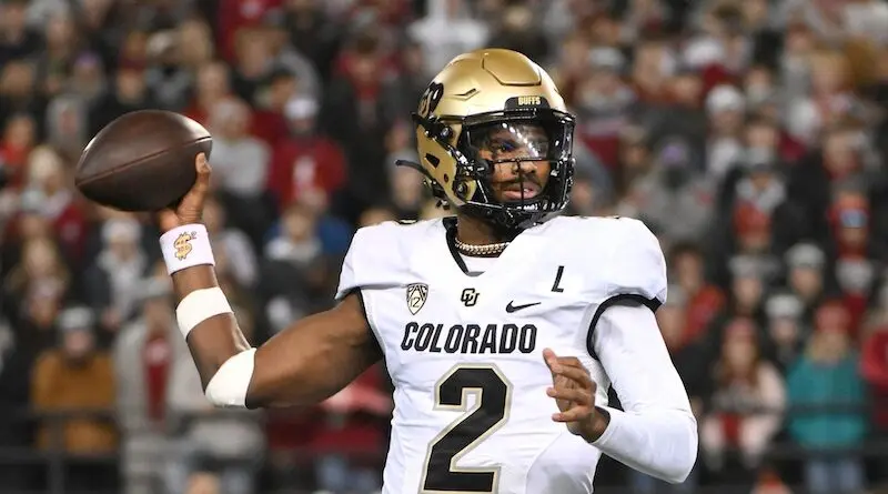 Colorado quarterback Shedeur Sanders