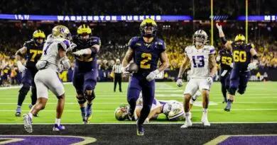 Washington football vs. Michigan in the 2023-24 National Championship Game