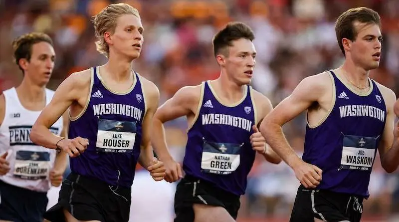 Washington runners green, houser and waskom