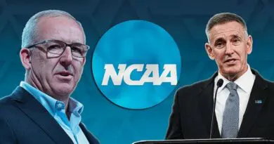 SEC Commissioner Greg Sanky and Big Ten Commisioner Tony Petitti