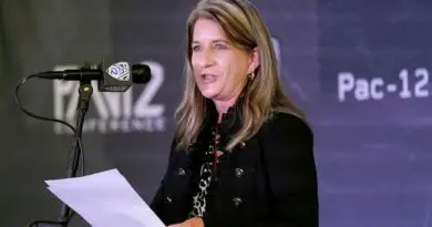 Pac-12 commissioner Teresa Gould