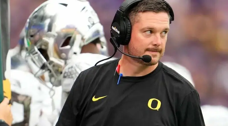 Oregon football coach