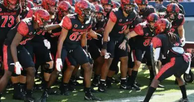 San Diego State football team poised to run on to field