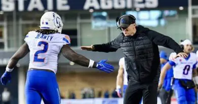 Boise State Football vs Utah State in 2023