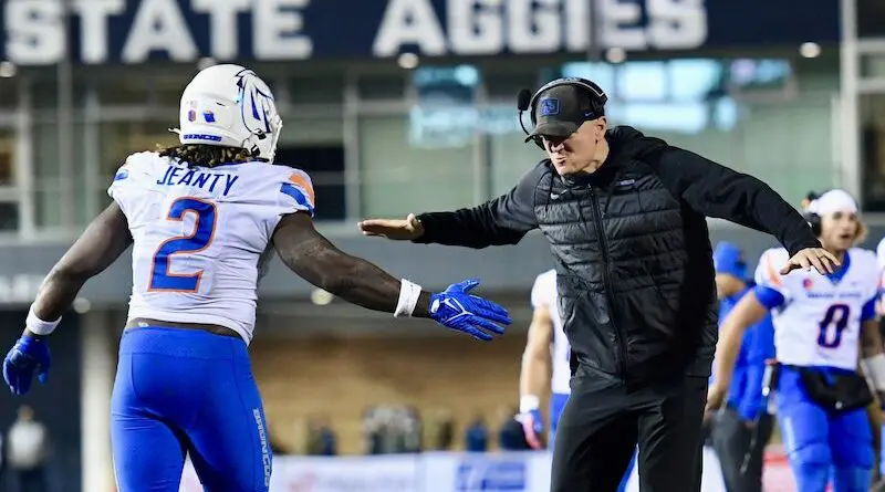 Boise State Football vs Utah State in 2023