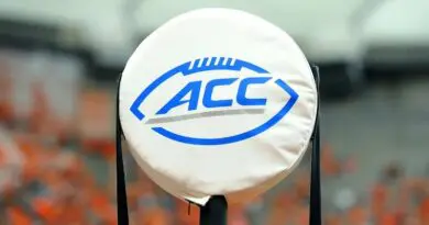 ACC Conference football yard marker