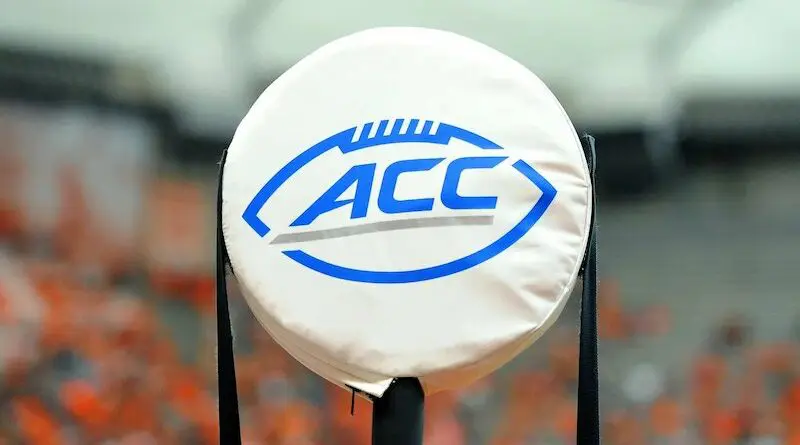 ACC Conference football yard marker