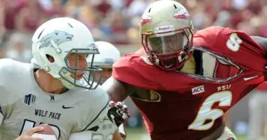 Nevada vs Florida State football in 2013, when the Seminoles won 62-7