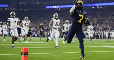 Michigan football vs. Washington in the 2023-24 National Championship Game