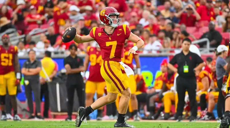 USC quarterback Miller Moss