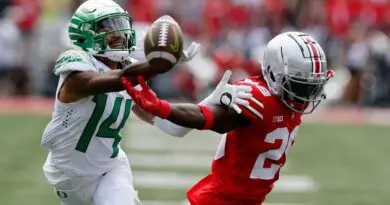 Oregon football vs Ohio state in 2021