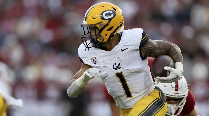 California running back Jaydn Ott
