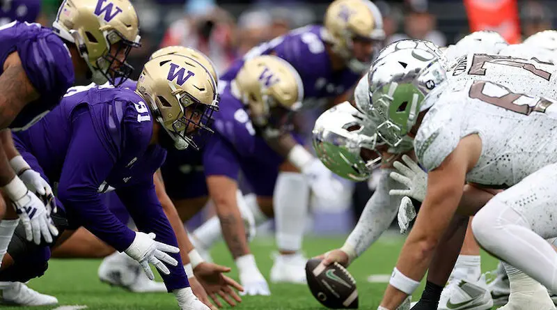 Washington vs Oregon football 2023