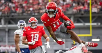 UNLV wide receiver Ricky White and the Rebels made a big statement with a rout of Fresno State on Sep 28, 2024