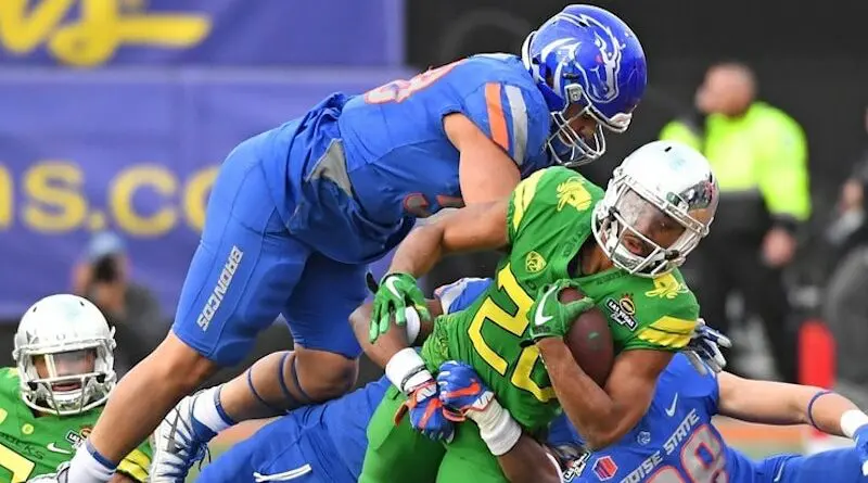 Oregon vs Boise State football
