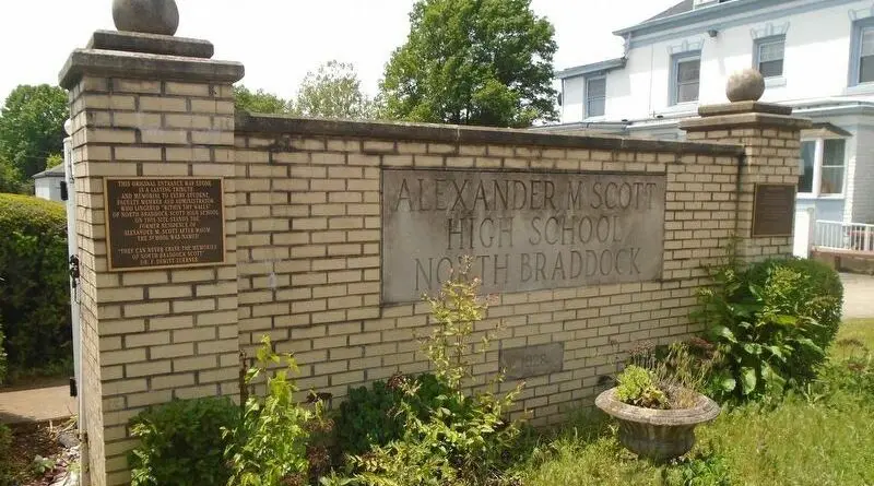 Alexander M. Scott High School Stones and Markers