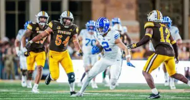 BYU football vs Wyoming in 2023