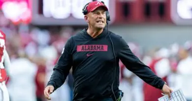 Alabama coach Kalen DeBoer vs Western Kentucky in 2024