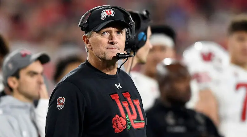 Utah head coach Kyle Whittingham