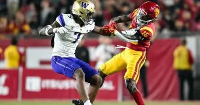 Washington football defeated USC in Los Angeles in 2023