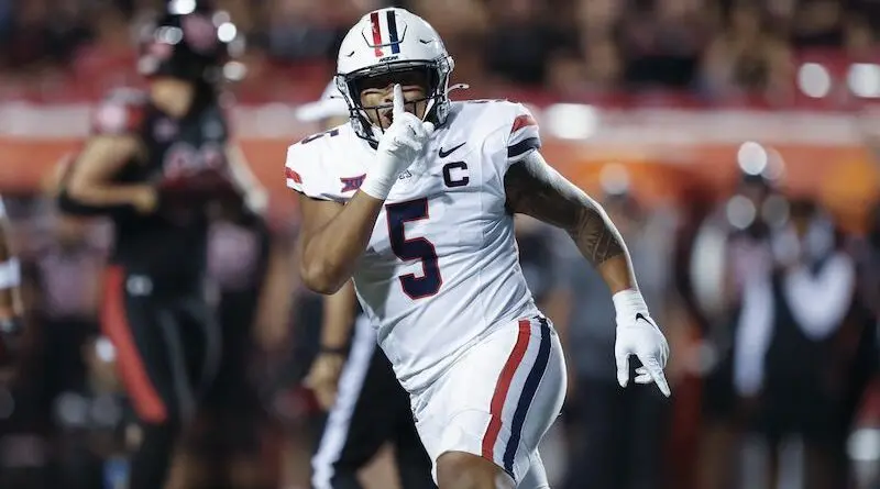 Arizona defensive back Tacario Davis