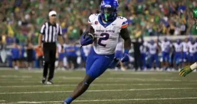 Boise State running back Ashton Jeanty vs Oregon in 2024