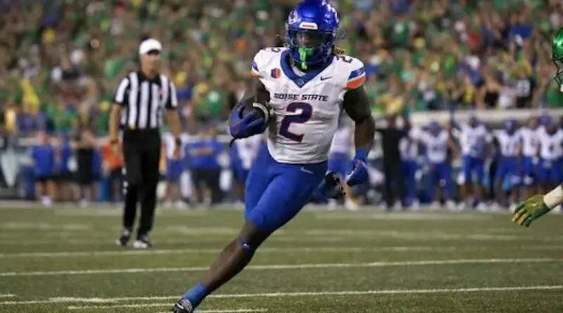 Boise State running back Ashton Jeanty vs Oregon in 2024