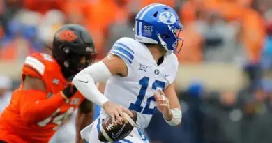 BYU football vs Oklahoma State in 2023