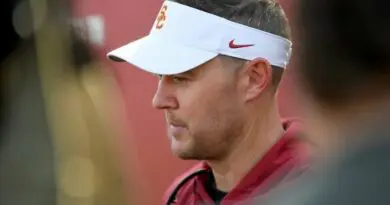 USC football head coach Lincoln Riley in 2024