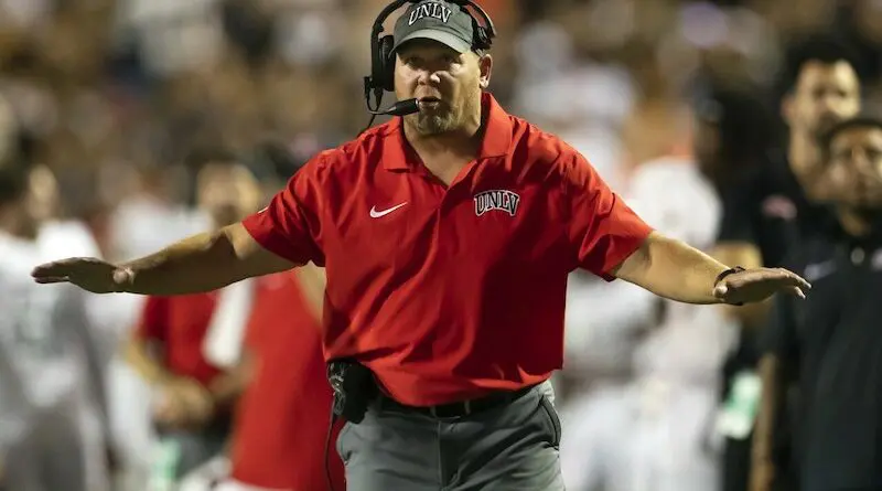 UNLV football coach Barry Odom