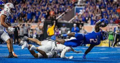 Washington State football at Boise State in 2024