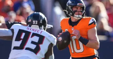 Falcons Broncos Football