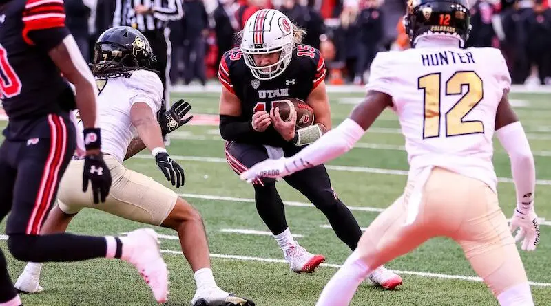 Colorado football vs Utah in 2023